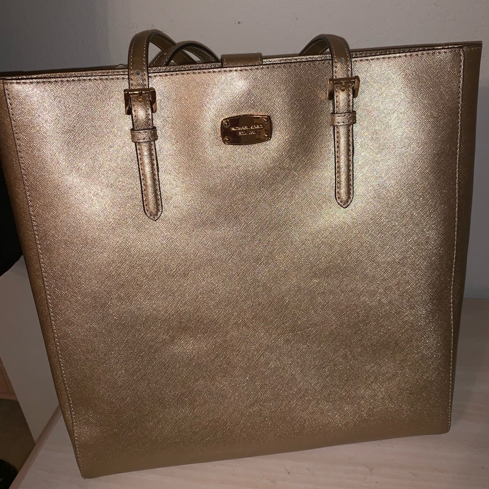 Michael Kors Gold Purse
